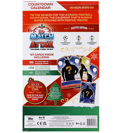 MATCH ATTAX 2025/26 ADVENT COUNTDOWN CALENDAR