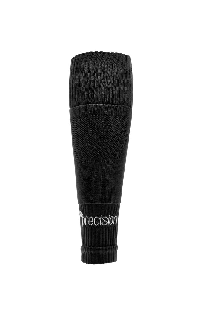 PRECISION PRO FOOTLESS SLEEVE SOCK - BLACK