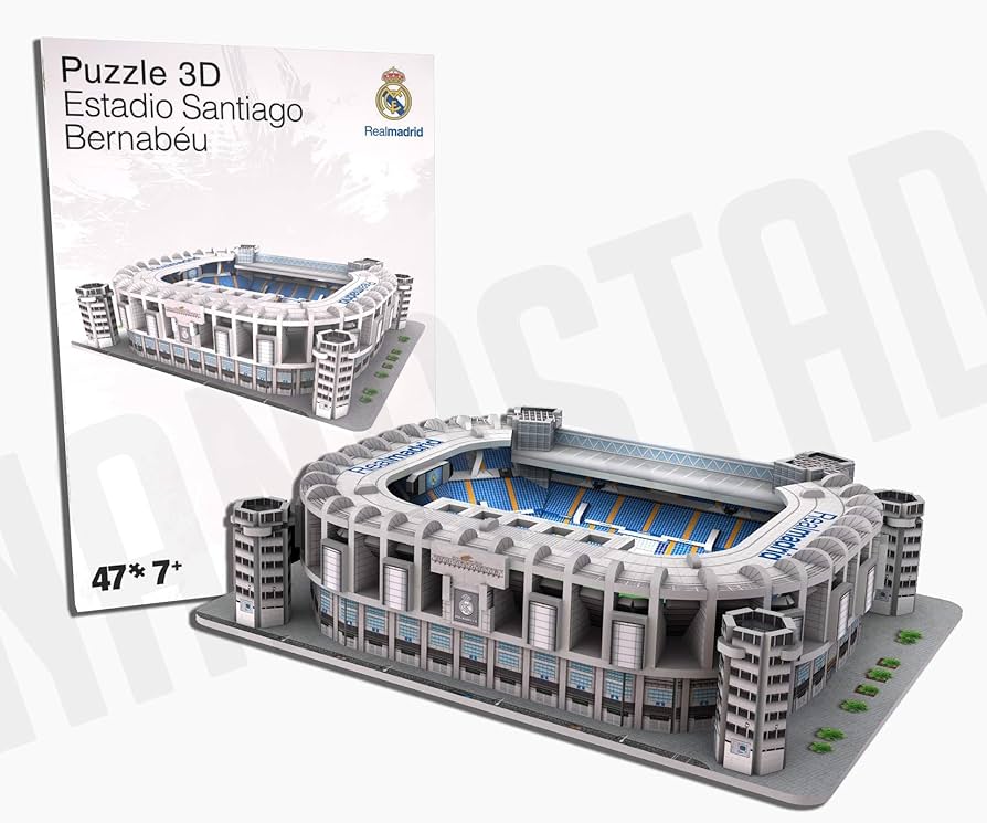 REAL MADRID MINI 3D STADIUM PUZZLE – PREMIER SPORTS