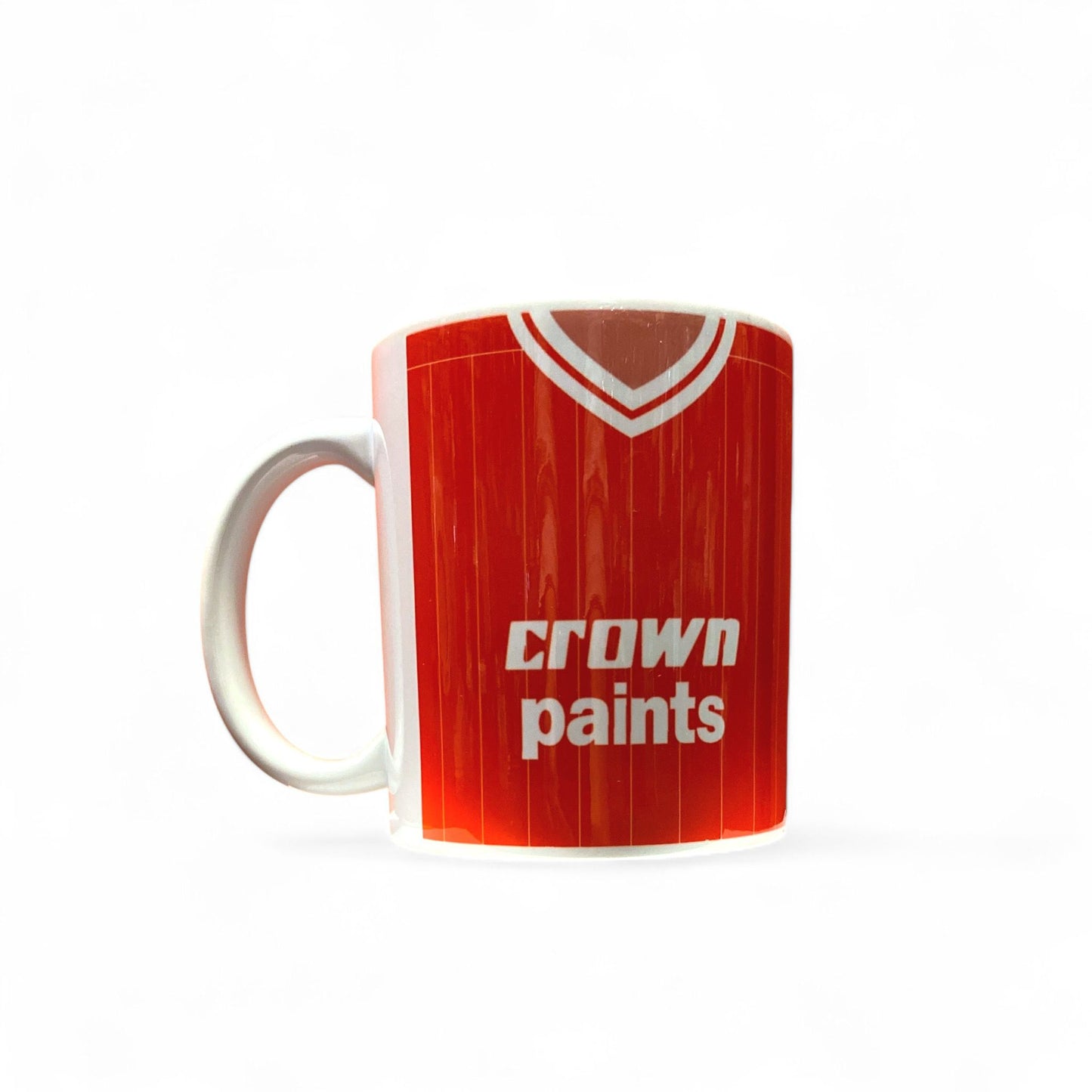 RETRO JERSEY MUG - LIVERPOOL CROWN PAINTS RED