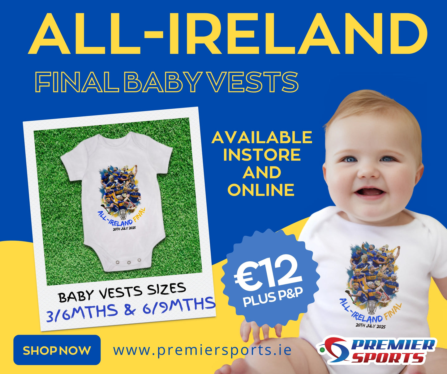 ALL-IRELAND FINAL BABY VESTS