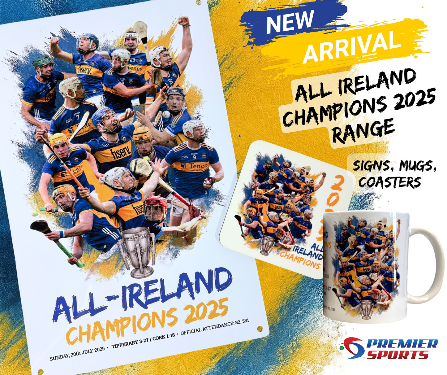 TIPPERARY ALL IRELAND CHAMPIONS MUG