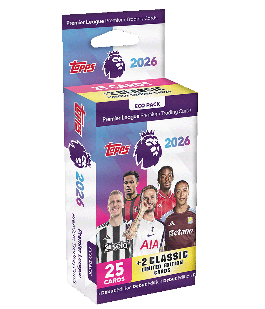 TOPPS PREMIER LEAGUE TRADING CARDS 2026 - ECO PACK