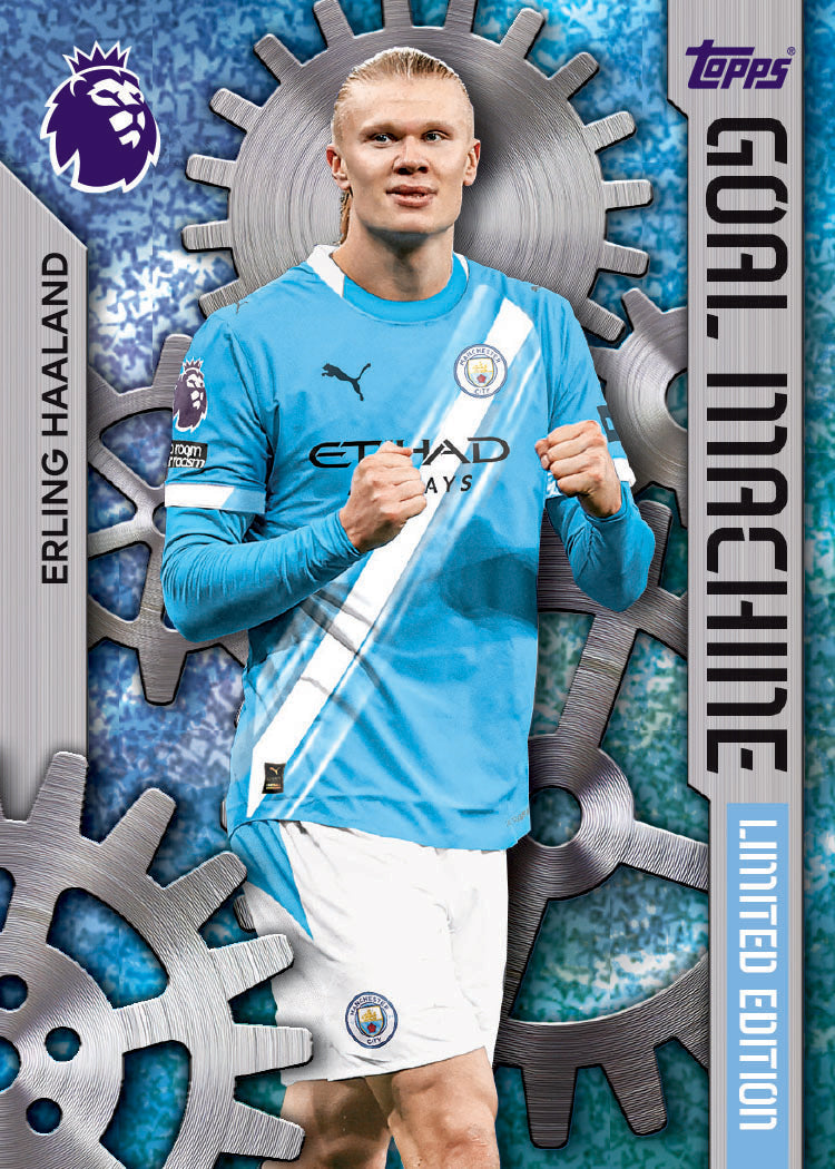 TOPPS PREMIER LEAGUE TRADING CARDS 2026 - MEGA TIN #1 GOAL MACHINE