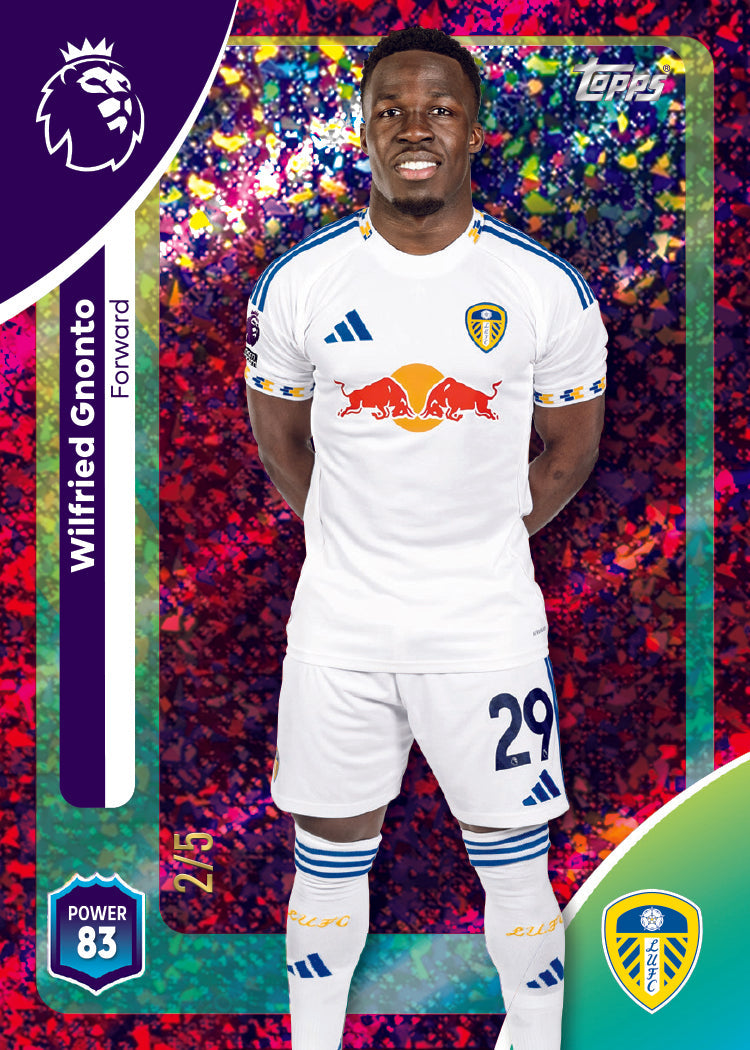 TOPPS PREMIER LEAGUE TRADING CARDS 2026 - MEGA TIN #1 GOAL MACHINE