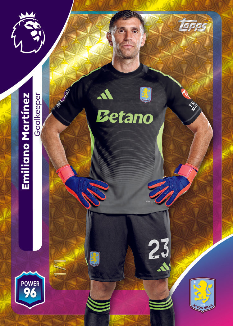TOPPS PREMIER LEAGUE TRADING CARDS 2026 - MEGA TIN #2 GLOBALLERS