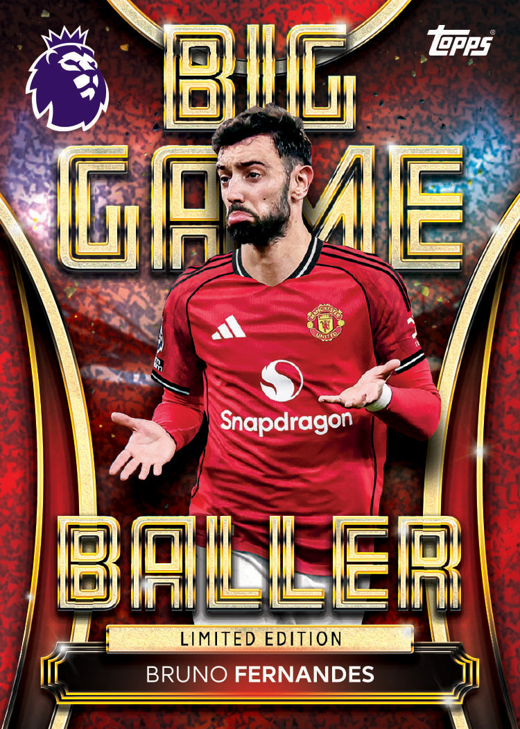 TOPPS PREMIER LEAGUE TRADING CARDS 2026 - MEGA TIN #3 BIG GAME BALLERS
