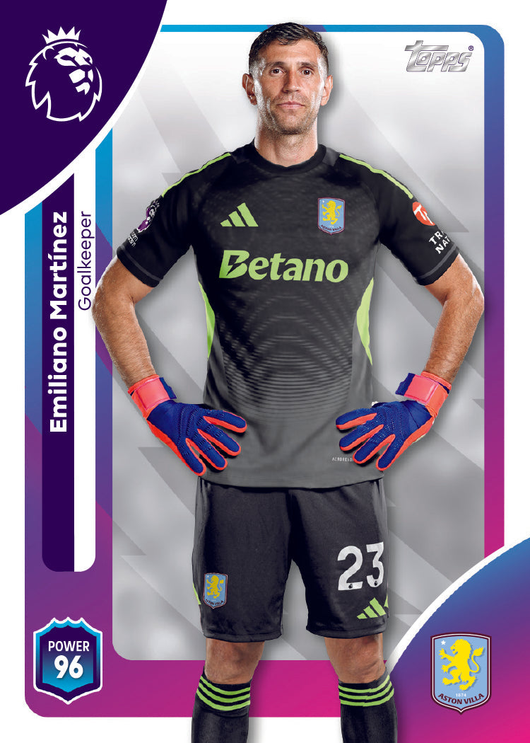 TOPPS PREMIER LEAGUE TRADING CARDS 2026 - MEGA TIN #3 BIG GAME BALLERS