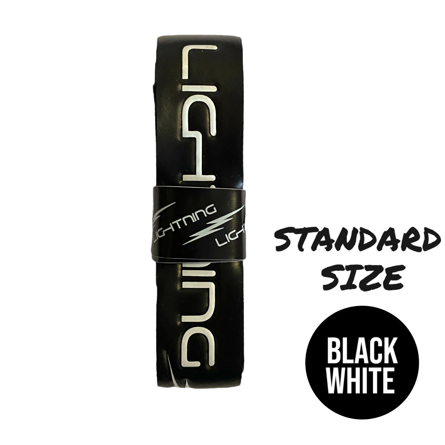 LIGHTNING HURLING GRIP BLACK/WHITE STANDARD