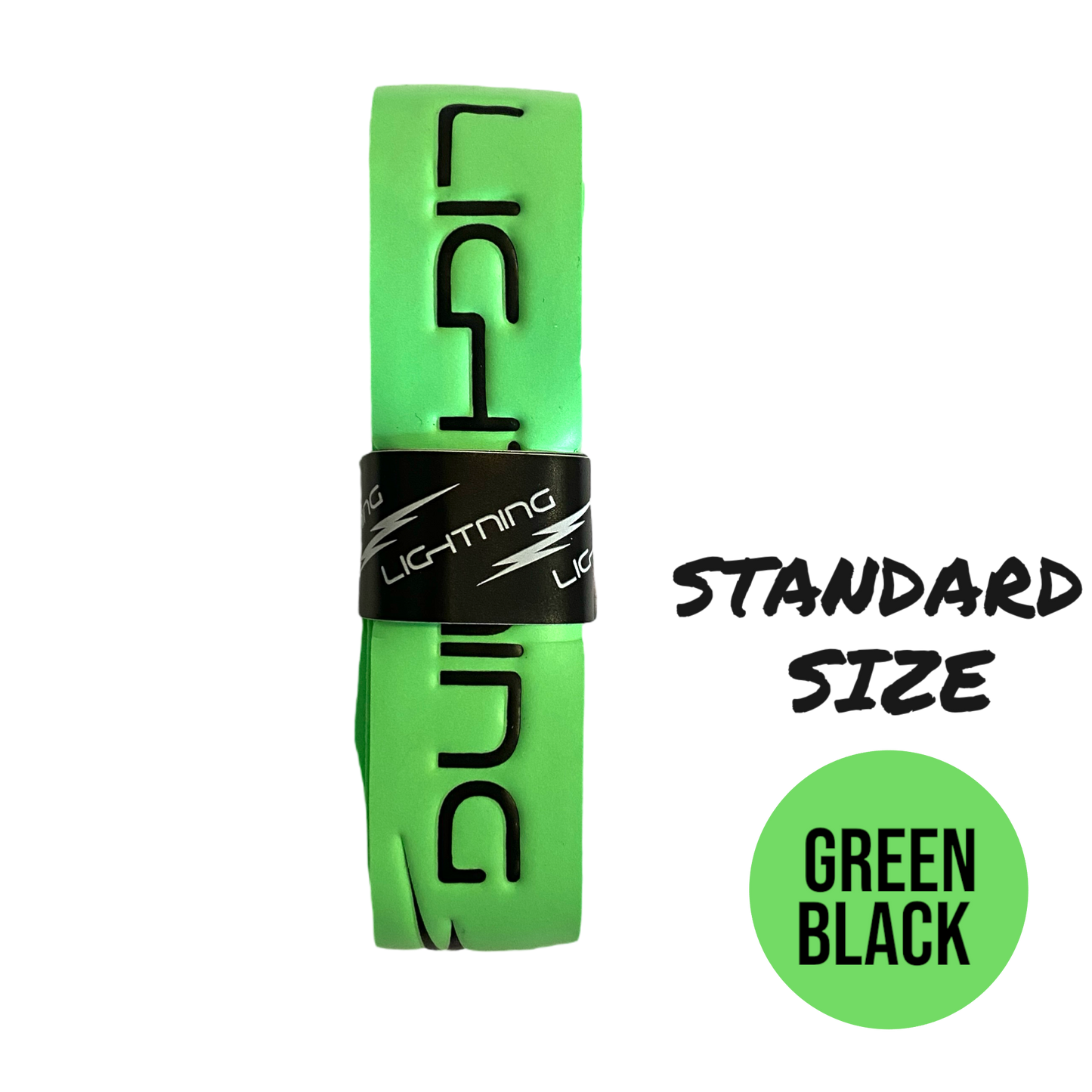 LIGHTNING HURLING GRIP GREEN/BLACK STANDARD