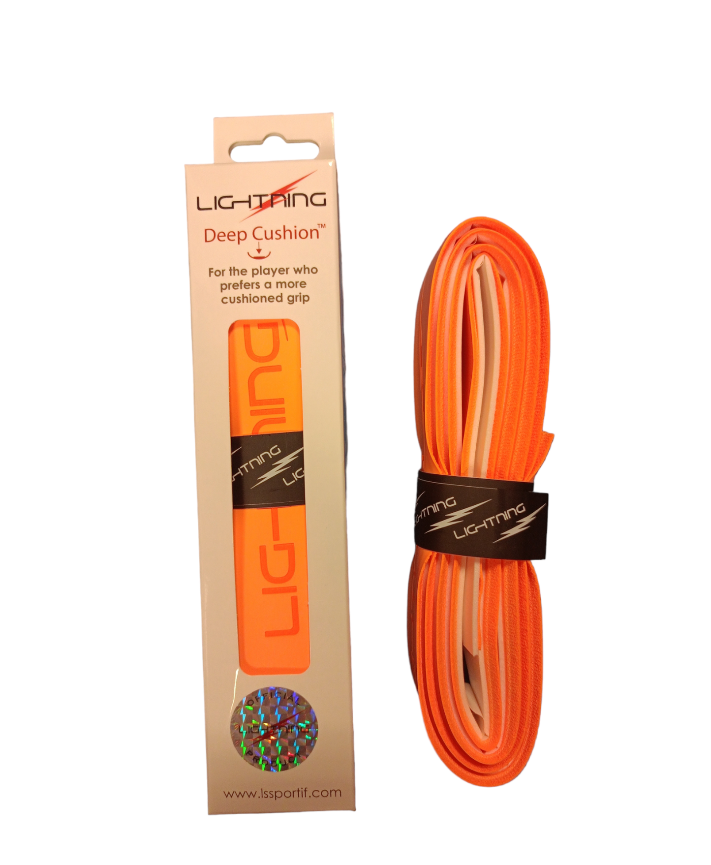 LIGHTNING DEEP CUSHION XL GRIP - ORANGE