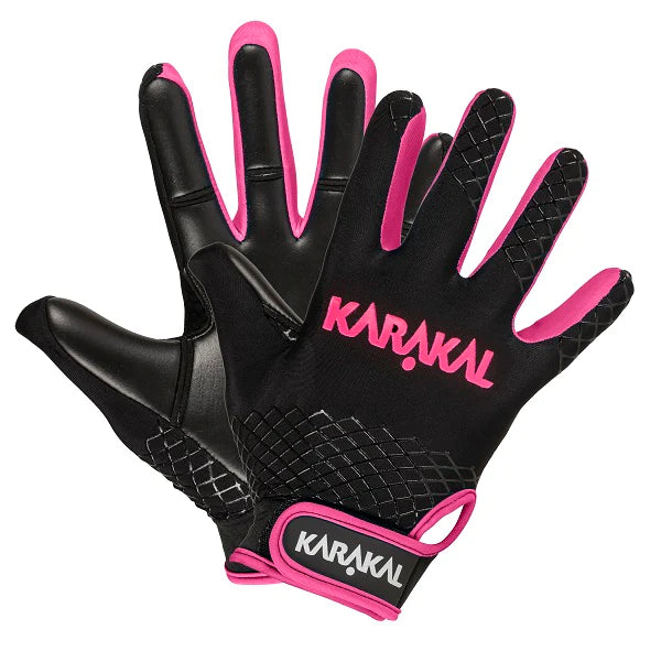 KARAKAL WEB 2.0 GAELIC FOOTBALL GLOVES - PINK