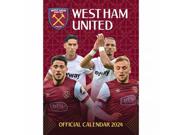 WEST HAM 2024 CALENDAR
