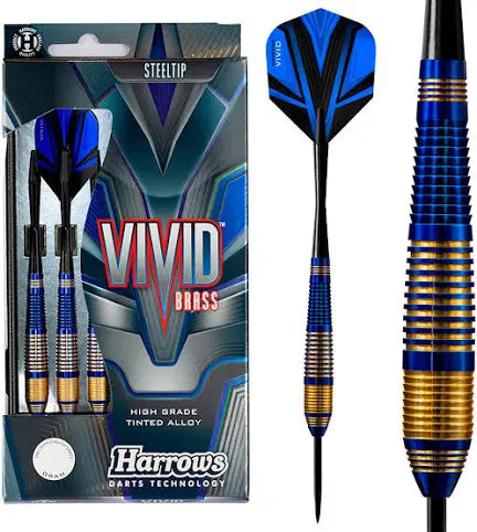 HARROWS VIVID DARTS - BLUE