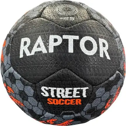 RAPTOR STREET SOCCER BALL - ORANGE