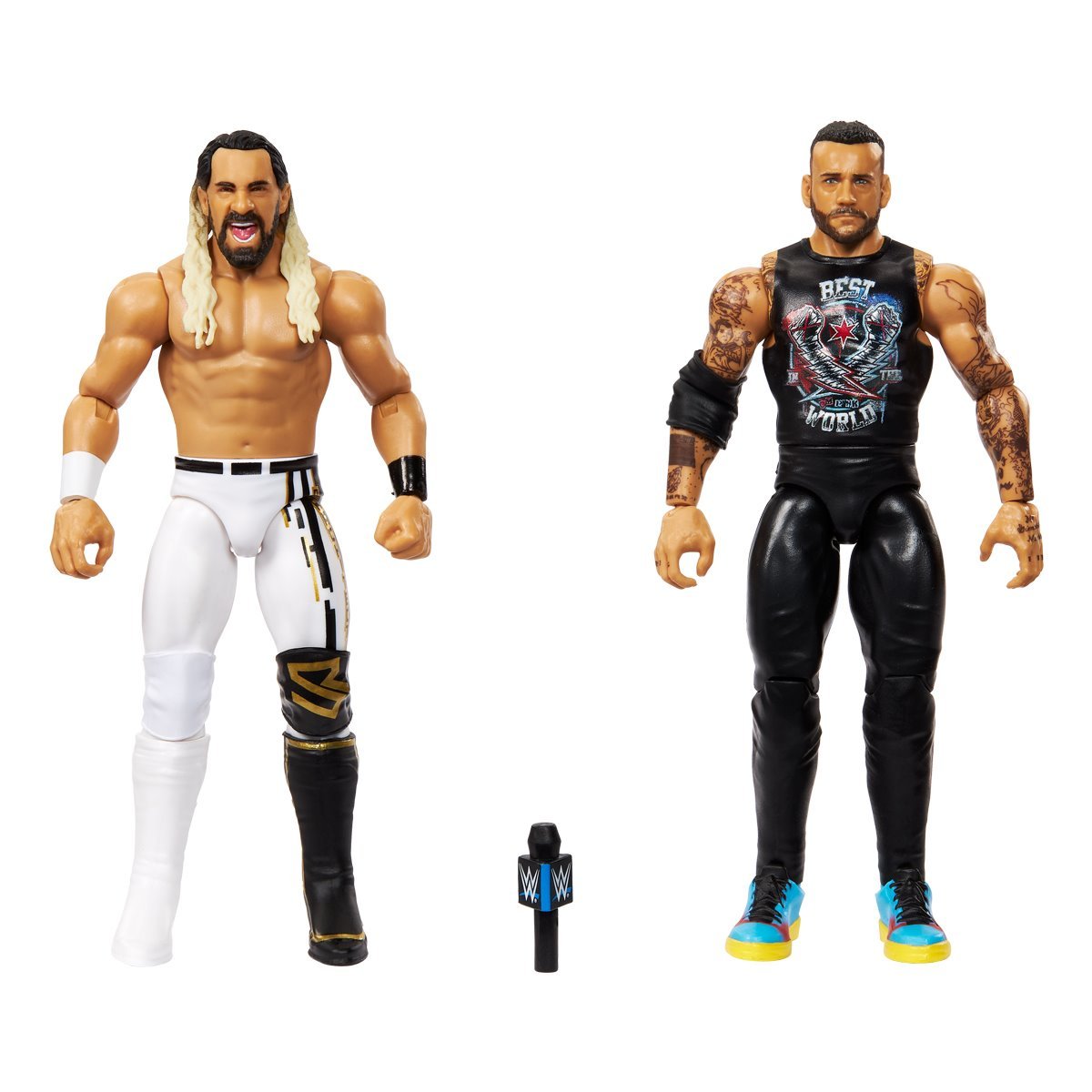 WWE MAIN EVENT SHOWDOWN - CM PUNK vs SETH ROLLINS (2 PACK)