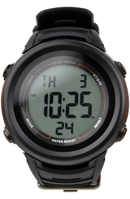 TIS PRO 322 WRIST STOPWATCH - BLACK
