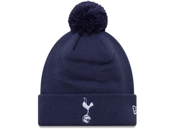 SPURS NEW ERA BOBBLE HAT NAVY