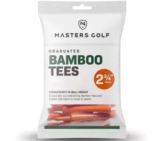 MASTERS GRADUATED BAMBOO TEES - 70mm