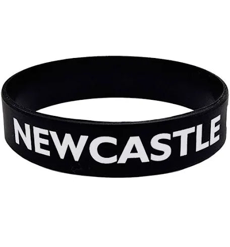 NEWCASTLE UNITED RUBBER WRISTBAND