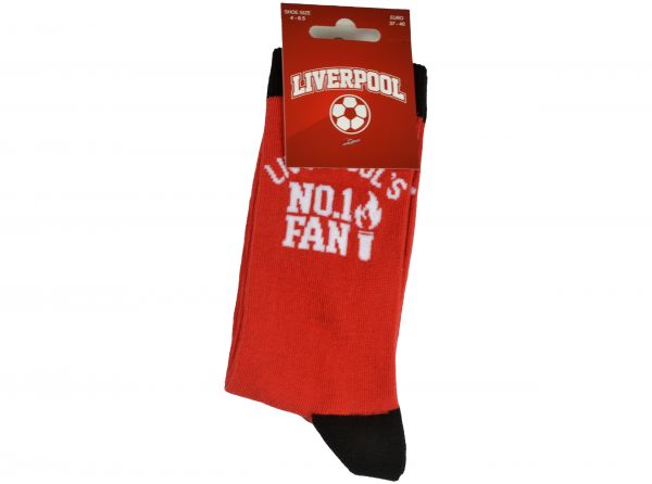 LIVERPOOL'S NO.1 FAN SOCKS (4-6.5)