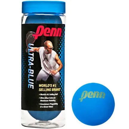 PENN ULTRA-BLUE- RACKET BALLS