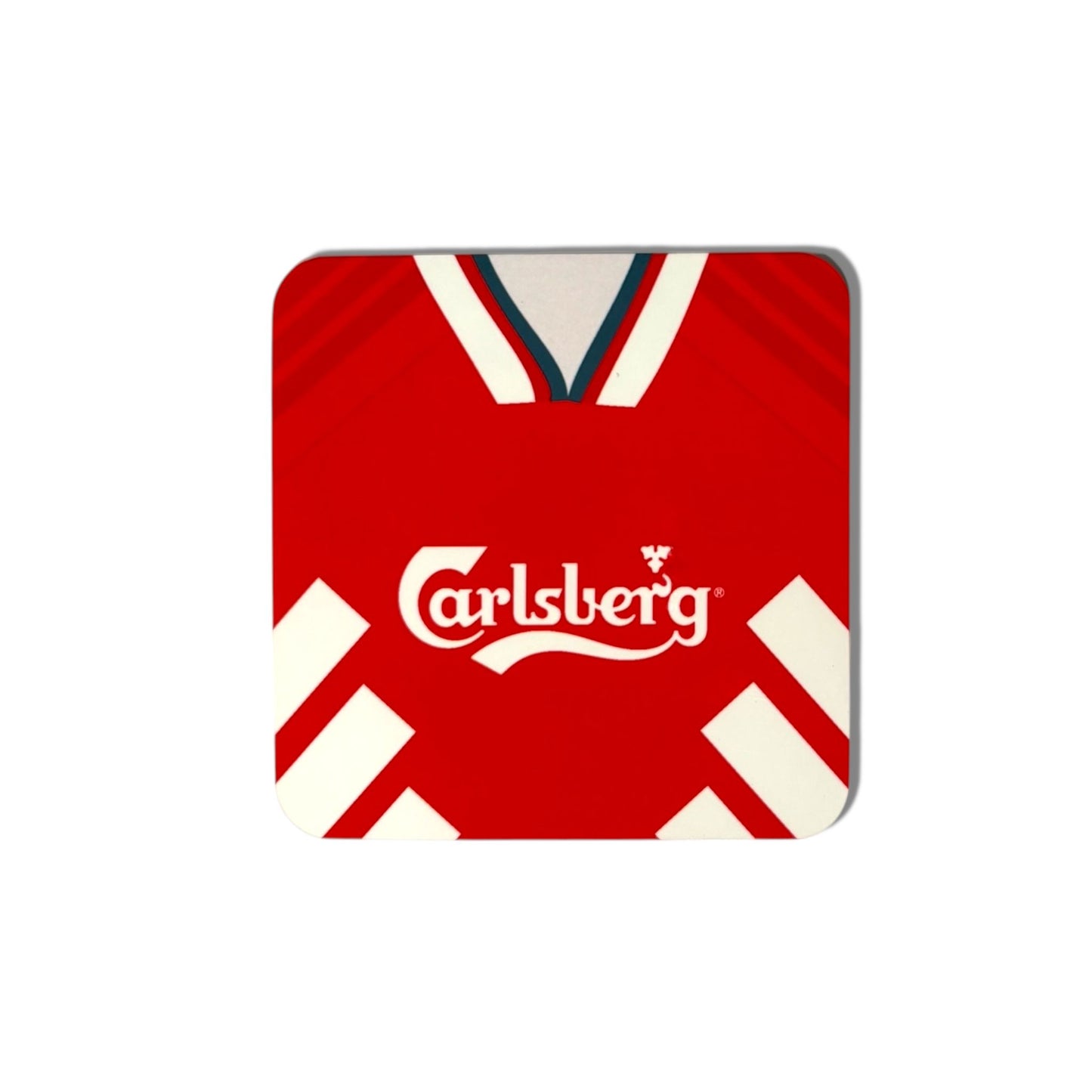RETRO JERSEY COASTER - Liverpool 95 HOME