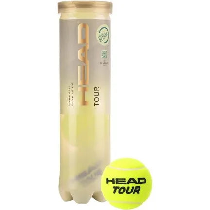 HEAD TOUR TENNIS BALL - 4 PACK