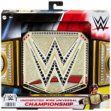 WWE UNDISPUTED UNIVERSAL CHAMPIONSHIP TITLE BELT
