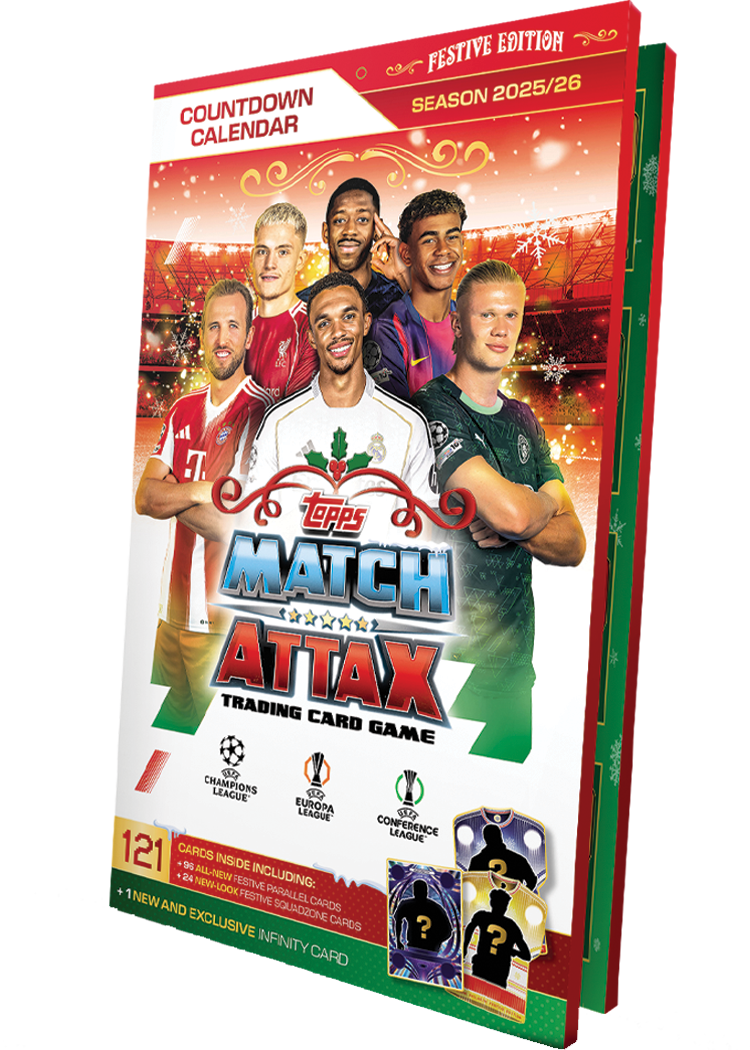 MATCH ATTAX 2025/26 ADVENT COUNTDOWN CALENDAR