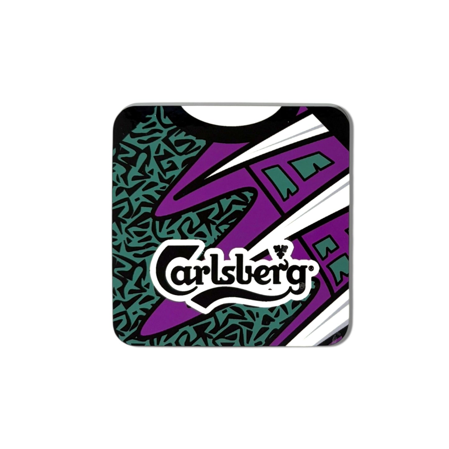 RETRO JERSEY COASTER - Liverpool 95/96 KEEPER home