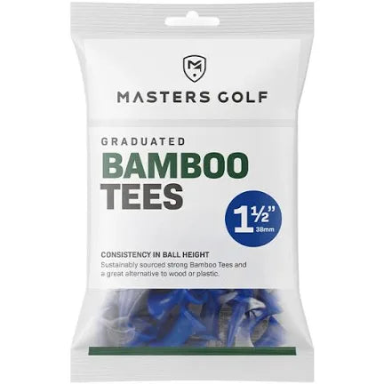 MASTERS GRADUATED BAMBOO TEES - 38mm