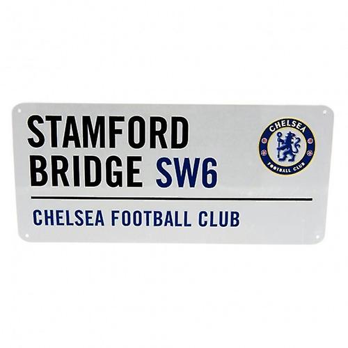 CHELSEA STREET SIGN - WHITE