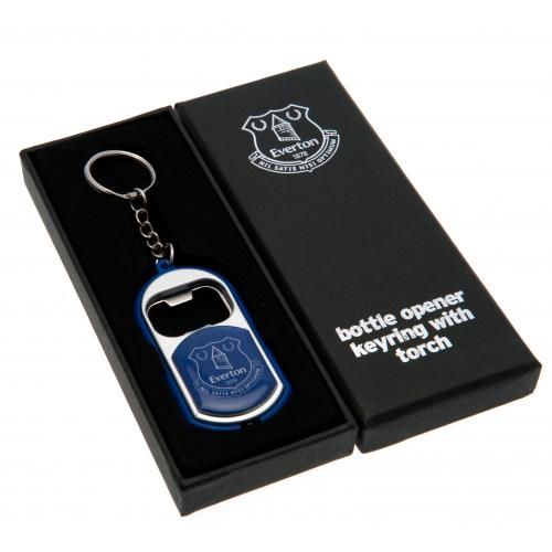 EVERTON KEYRING TORCH BOTTLE OPENER