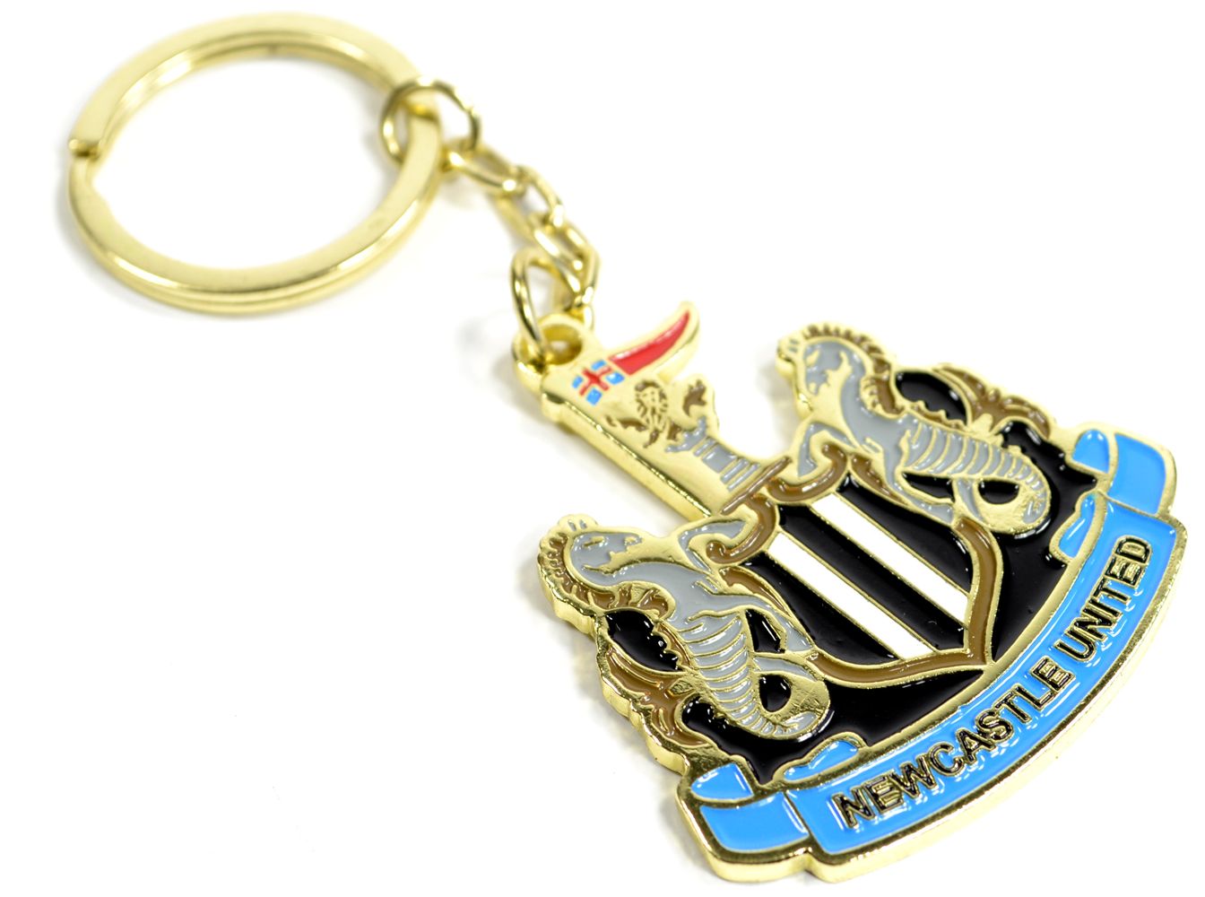 NEWCASTLE UNITED CREST KEYRING