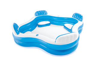 INTEX WET SET SWIM CENTRE FAMILY LOUNGE POOL - 90" x 90" x 26"