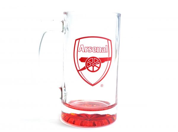 ARSENAL STEIN PINT GLASS