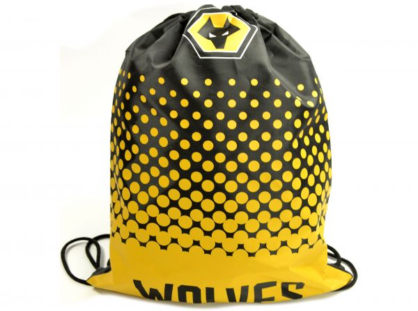 WOLVES FADE GYM BAG