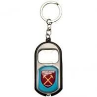 West Ham Key Ring Torch Bottle Opener