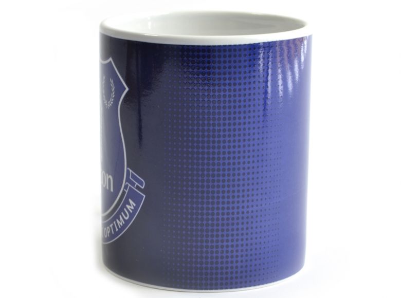 EVERTON HALFTONE MUG