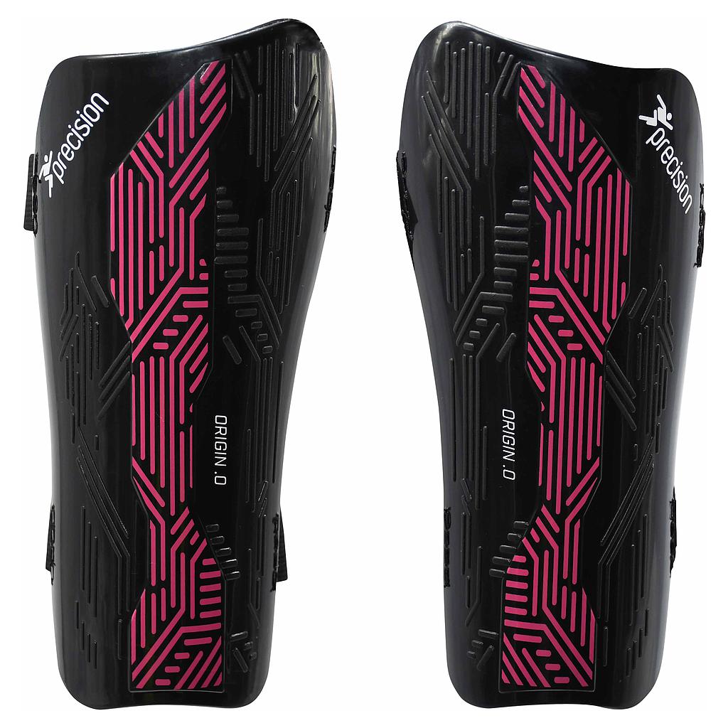 PRECISION ORIGIN.0 SHINGUARDS - BLACK/PINK