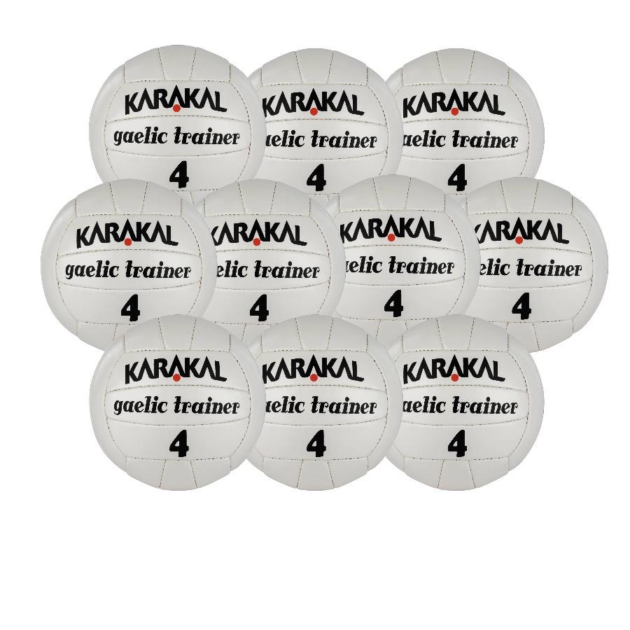 KARAKAL TRAINING GAELIC FOOTBALL 10 PACK - SIZE 4