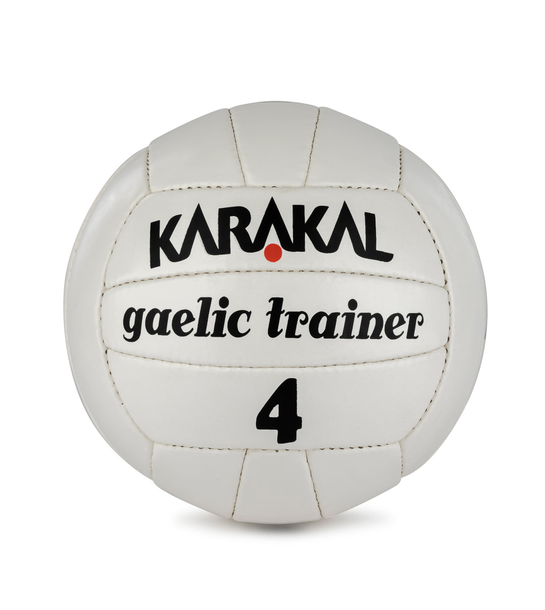 KARAKAL GAELIC TRAINING FOOTBALL - WHITE SIZE 4/5