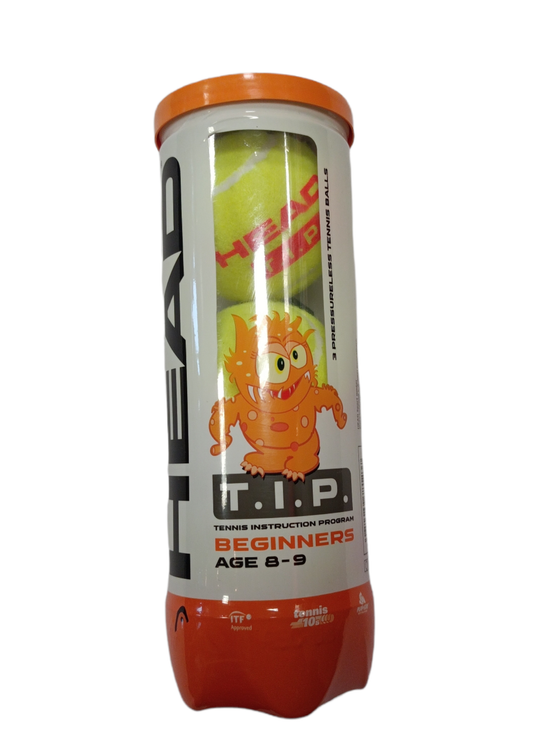 HEAD T.I.P ORANGE TENNIS BALL - 3 PACK