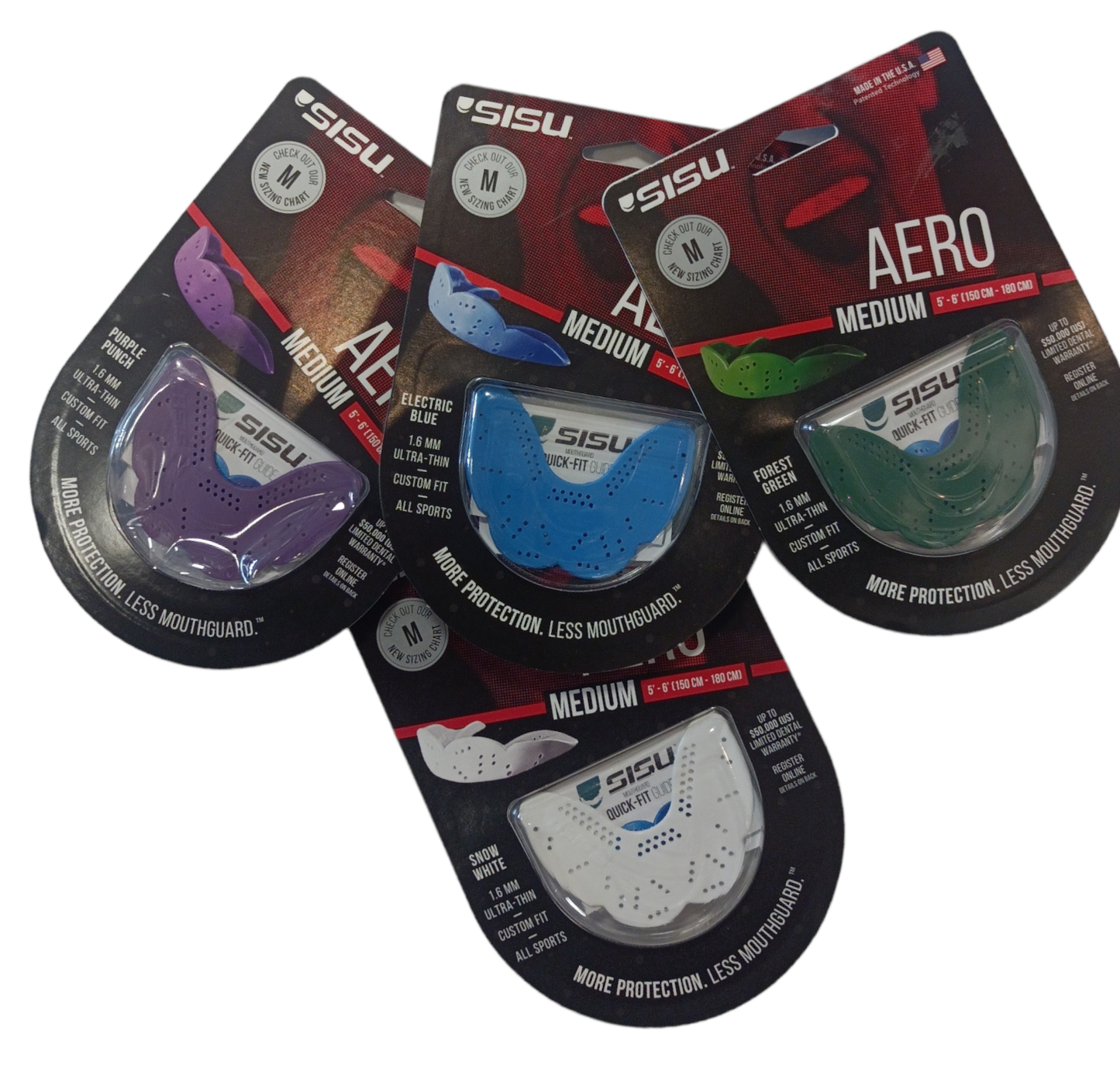 SISU NEXT GEN AERO MOUTH GUARD - LARGE