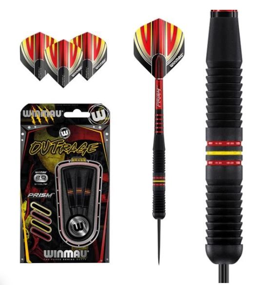 WINMAU OUTRAGE DARTS SET