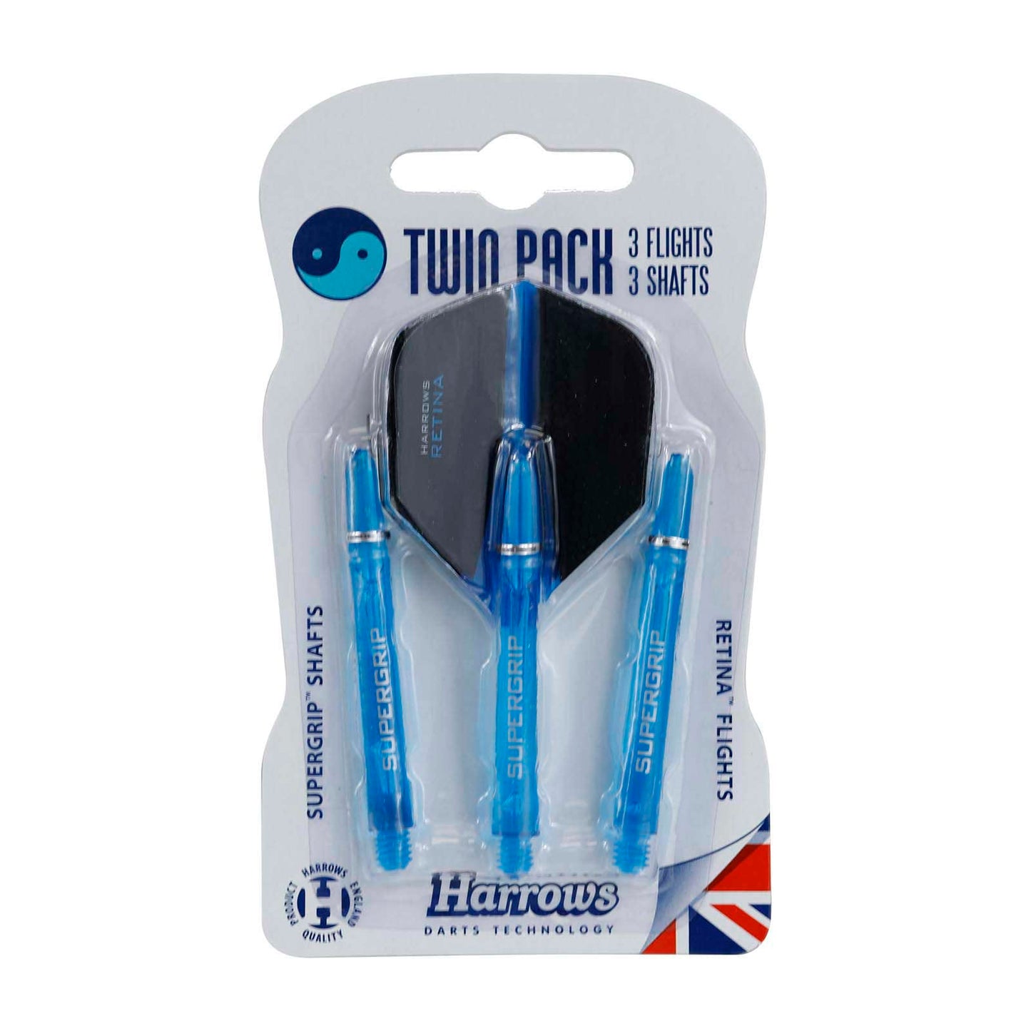 HARROWS FLIGHTS/SHAFTS - BLUE