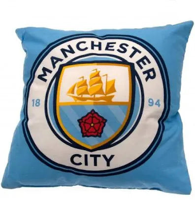 MAN CITY CREST CUSHION