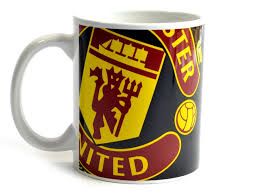 MAN UTD HALFTONE MUG