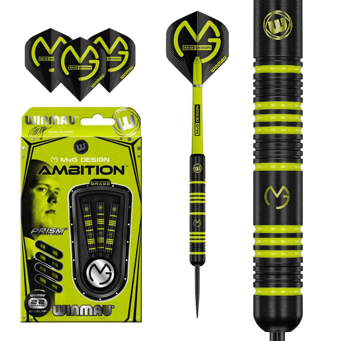 MVG AMBITION STEELTIP DARTS